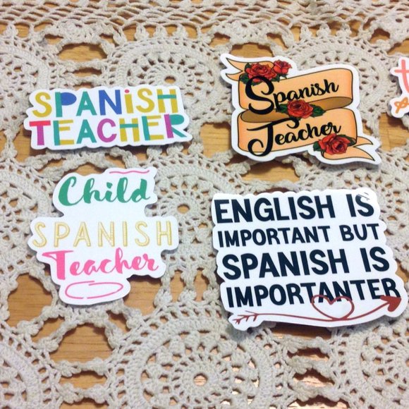 Spanish Teacher / educator stickers - Picture 5 of 5